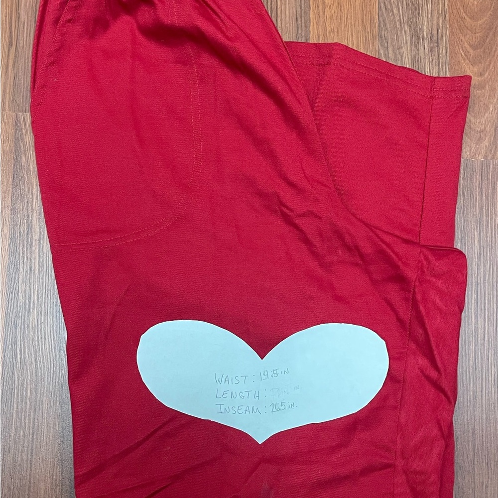 White Stag Classic Red Petite Pants - Picture 5 of 5